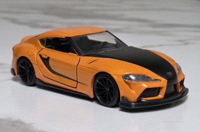 Jada Toys, Orange 2020 Toyota GR Supra 1:32 Collectible Model Car