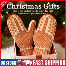 The Naughty List Mittens,Cozy Knit with A Hidden Attitude,Middle Finger GlovesUS