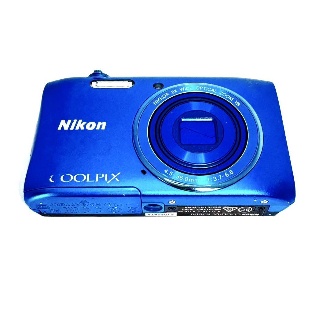 Nikon COOLPIX S3600 BLUE ブルー ニコン クールピクス Amazon.co.jp: Nikon デジタルカメラ COOLPIX S3600 8倍ズーム