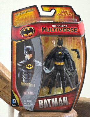 Batman DC COMICS Multiverse Michael Keaton Masked 2013 Mattel 1989 NEW movie