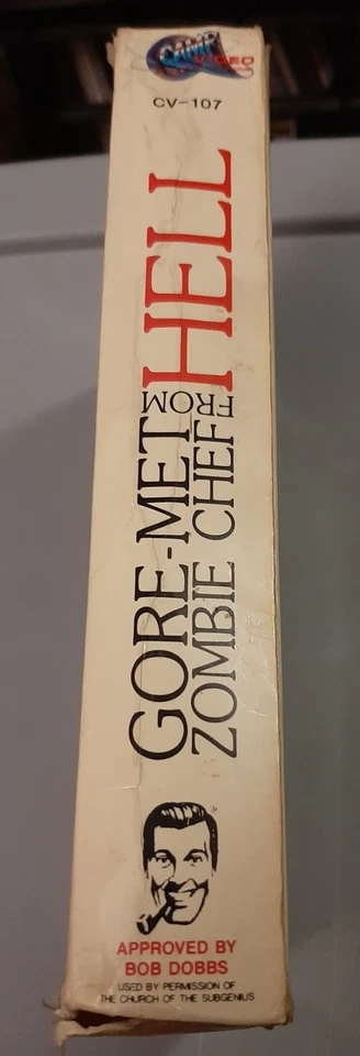 Gore-Met Zombie Chef From Hell VHS Camp Video Big Box Horror Gore SOV  - Image 4 of 4