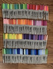 lot of 127 Sharpie Fine Point Permanent Markers Assorted Colors