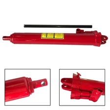 Red Hydraulic Jack 8 Ton Long Ram Cherry Picker Piston Pump New
