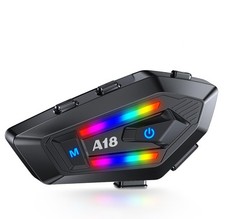 Best Motorcycle Helmet Bluetooth Headset with 2 Type mics Noice Cancellation