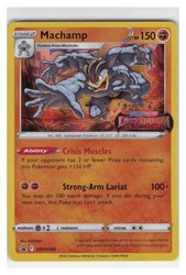 Machamp SWSH243 Prerelease Holo Promo (Lost Origin)