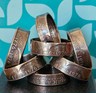1976 Kennedy Half dollar Bicentennial, Rare Collectors, Vintage Toned Coin Ring! Random Kennedy