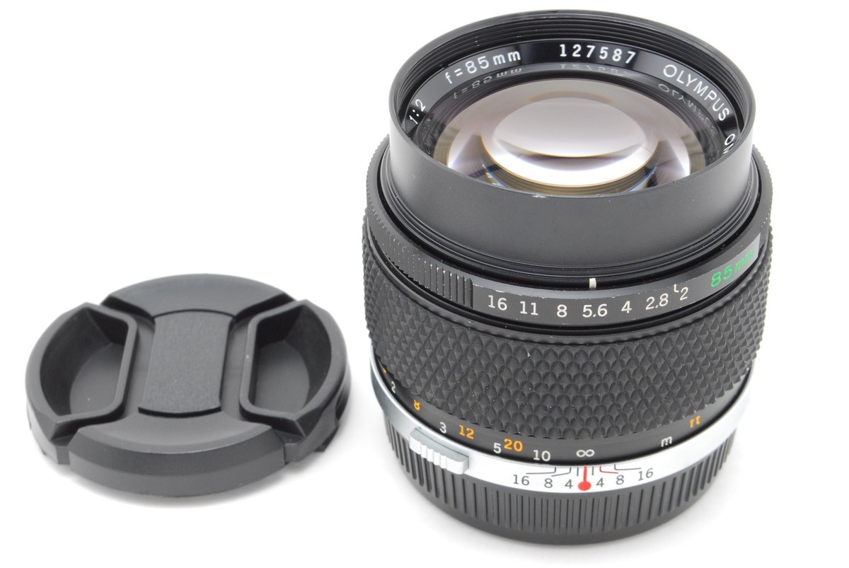 N MINT] OLYMPUS OM-SYSTEM ZUIKO MC AUTO-T 85mm f2 Portrait Lens