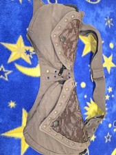 Brown Waist Bag For Renaissance Zipper Pockets In Front And Back Of Bag. Wow 