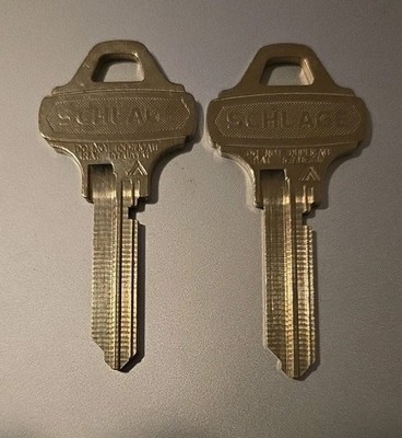 2 Schlage Everest C200 Control Key Blank Master Sectional Keyway