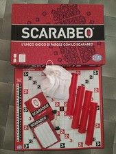 SCARABEO - Gioco da Tavolo per Famiglie parole Italiano Come Nuovo Completo EG