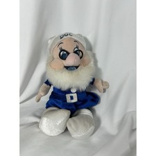 Disney Store Snow White  the Seven Dwarfs Doc 9" Winter Blue Plush Toy