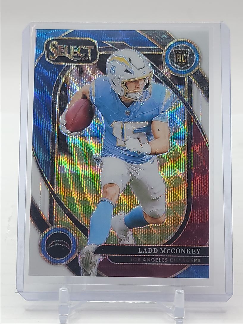 LADD MCCONKEY 2024 SELECT CLUB LEVEL ROOKIE TRI-COLOR PRIZM RC /149 Q3694