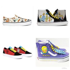 Vans Youth The Simpsons Classic Slip on, Sk8-Hi Zip , Old skool