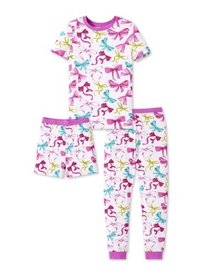 3-Piece Pajama Sets,Soft Snug Fit Pjs for Boys and Girls, All-Season Comfort ...