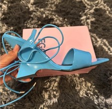 EGO Strappy Blue Heels