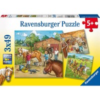 Ravensburger Kinderpuzzle - 09237 Mein Reiterhof - Puzzle FüR Kinder Ab 5 Jahren