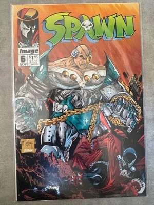 Spawn #6 (Image Comics Malibu Comics November 1992): Bagged and Boarded