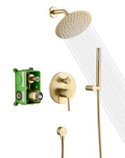 Shower Faucet System Brushed Gold 2 Function S3223BGI SUMERAIN
