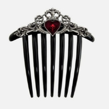 Alchemy Gothic Claddagh Hair Comb (HC3) Excellent condition