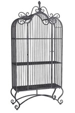 Standregal Villa Victoria Landhaus Metall Regal Shabby Chic