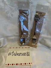 Pokemon Cafe Exclusive Chef Pikachu Fork  Spoon Set Silverware US Shipper
