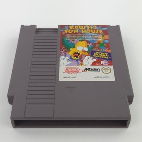 Nintendo NES Spiel: Krusty&acute;s Fun House - Modul Schutzh&uuml;lle ACCLAIM (PAL-B NOE)