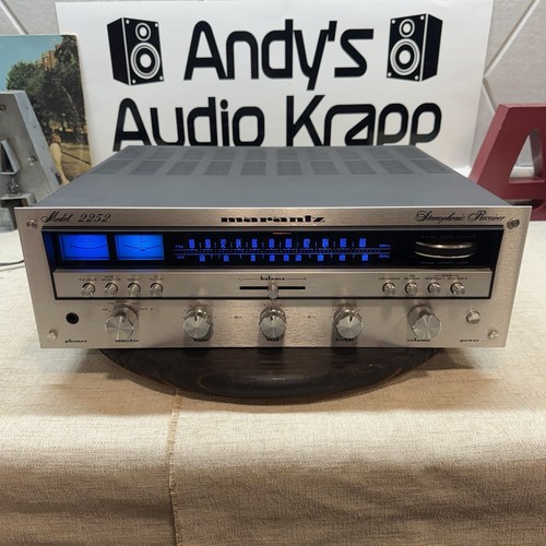 Marantz Model 2252 Stereo Receiver Amplifier - Recapped Serviced - Beautiful!