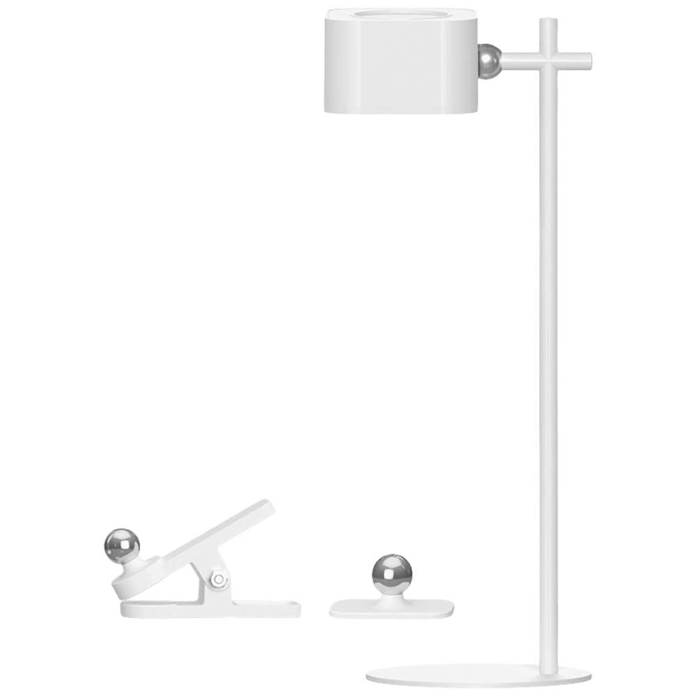 Lampe de table sans fil LED V-TAC blanche pour illuminer vos soirées terrasse
