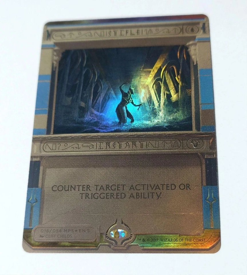 MTG Masterpiece Series FOIL Amonkhet Invocations English MPS Used - Image 2 of 3