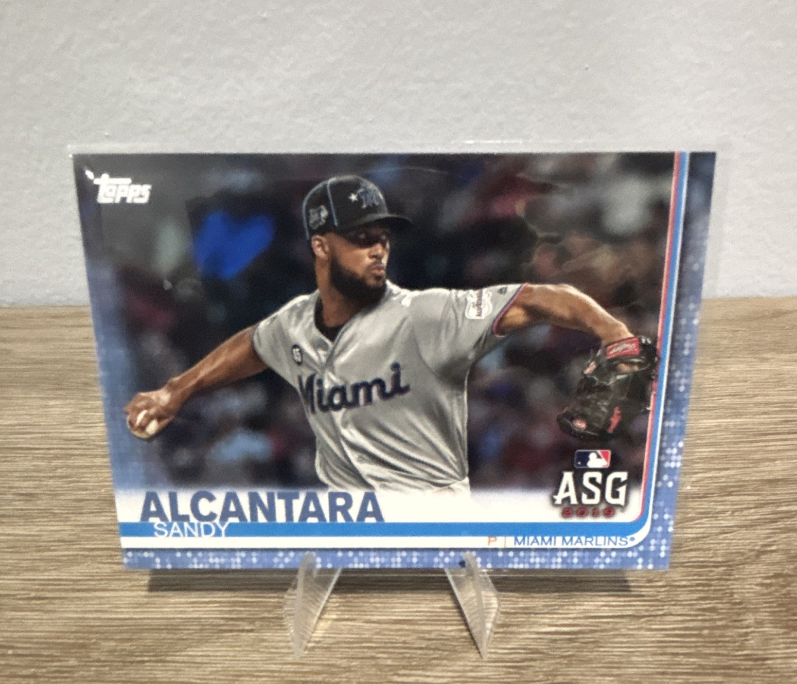 Topps 2019 Update Series Sandy Alcantara Miami Marlins All-Star #US104 18/50