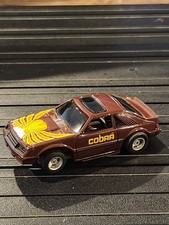 TYCO MUSTANG COBRA BROWN HO SLOT CAR VERY NICE CLEAN