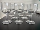 Set of 8 Baccarat Port Wine Glasses Pattern Montaigne (Optic) France — photo 3