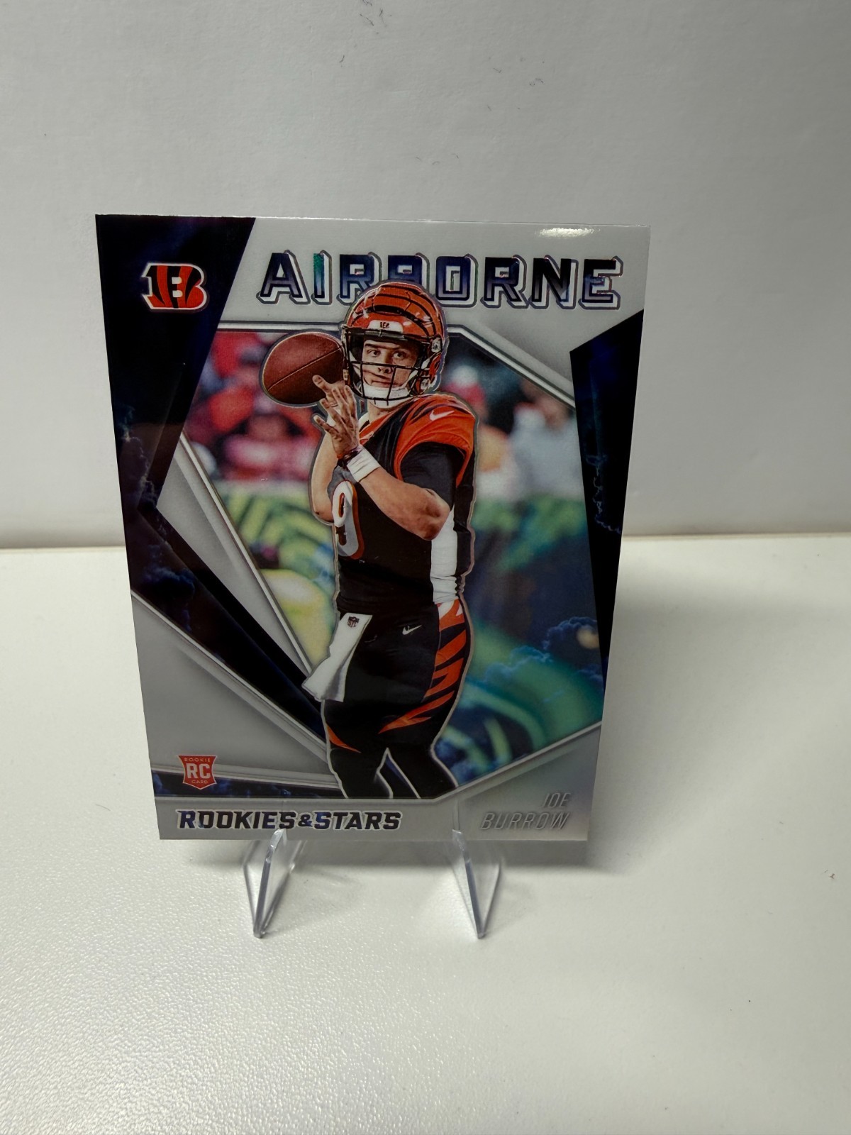 Joe Burrow 2020 Panini Rookies & Stars Airborne RC #AB-20 Bengals