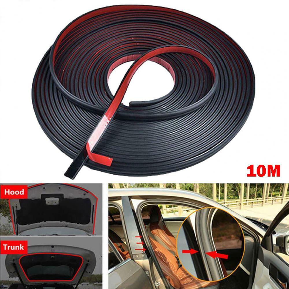 L Shape Trimge Door Molding Rubber Strip Seal Scratch Protector Guard Decor