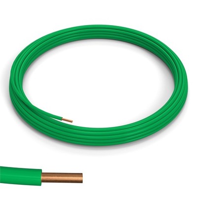 THE CIMPLE CO 10 AWG Insulated Solid Copper THHN/THWN Wire 25 FT  10 Gauge Gr...