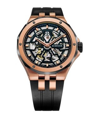 EDOX Delfin Mecano Automatik 85303 357RN NRN Herrenuhr Automatic Armbanduhr