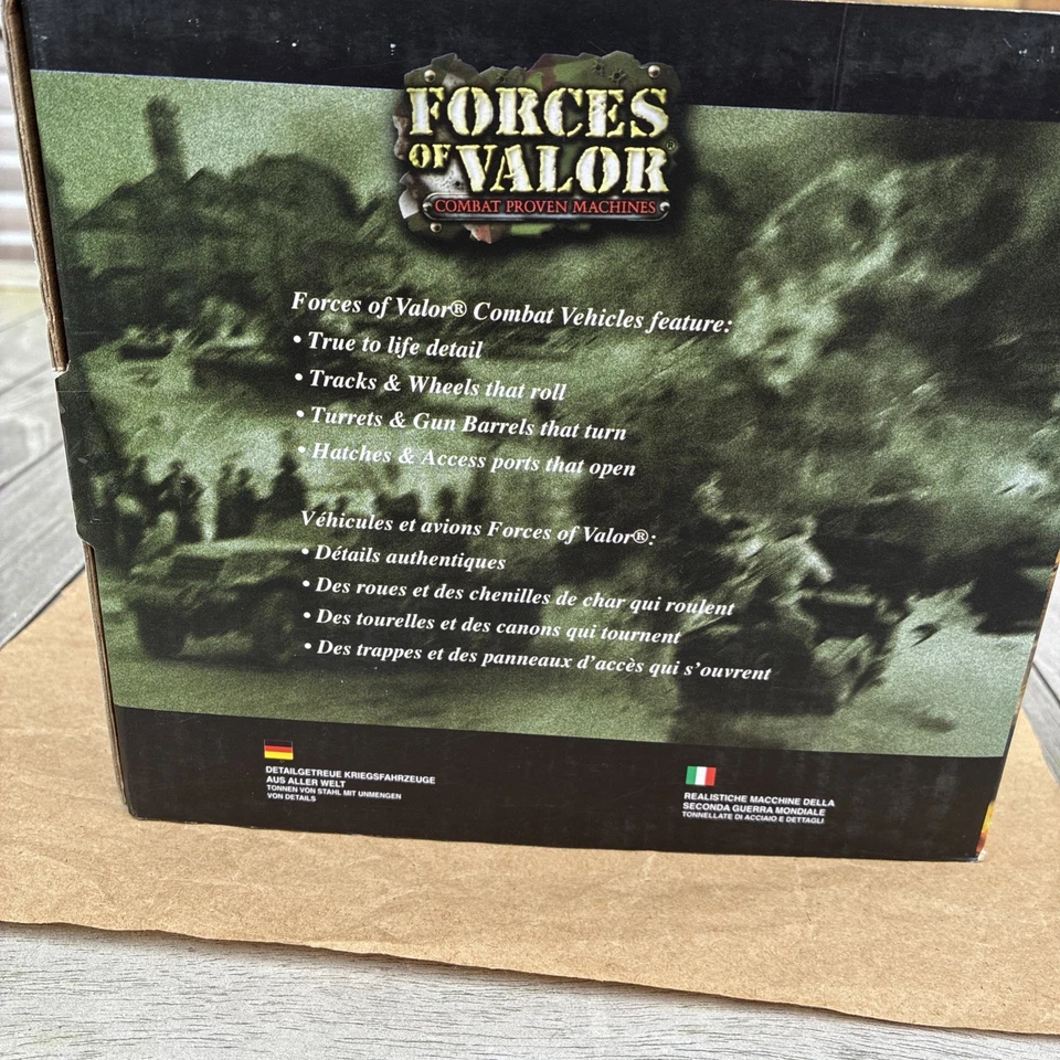 Rare FORCES OF VALOR 1:32 No.81016 German Sturmgeshütz III AUSF.B EF, 1941. MB. - Image 3 of 4