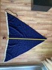 Antique Cotton 1944 US Navy  Signal Flag Maritime  Burgee  48 X 58” XL pennant — photo 2