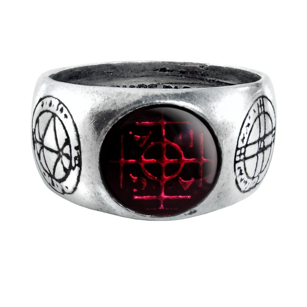 Alchemy Gothic Agla Ring -Brand New
