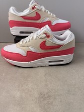 Nike Airmax 1 - White / Aster Pink - Size 6