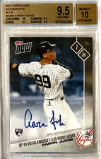 2017 AARON JUDGE ROOKIE AUTO RC /49 BLUE BGS 9.5/10 TOPPS NOW DiMAGGIO GEM MINT