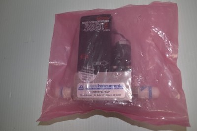 BROOKS MASS FLOW CONTROLLER 5850E SERIES -100 SCCM/ N2- NEW? (DGB20)