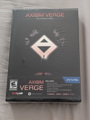 Axiom Verge - Multiverse Edition - PS Vita PlayStation - Neu & Sealed - US