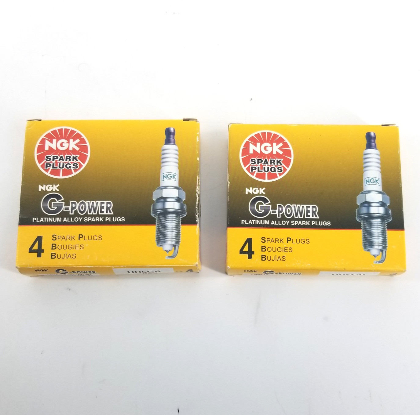 8 Plugs NGK UR5GP 3547 G-Power Platinum Spark Plugs New In box