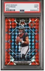 2023 Panini Mosaic Rookies C.J. Stroud Red Mosaic Color Match Prizm PSA 9 #292