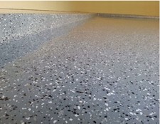 Epoxy Resin Floor Flakes Chips Garage Utility room Kitchen White Grey Black 1kg