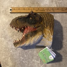 Tyrannosaurus Rex head childrens plastic hand puppet dinosaur T Rex - GIANT  