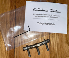 Callaham Aged Compensated Tele Saddles, Stainless Steel (CA22054)