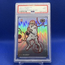 2022 Panini Chronicles Dynagon Rookie Silver Brock Purdy - PSA 9 - 49ers NFL