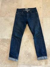 The Unbranded Brand Jeans 36 (Fit 32x32) UB101 Skinny Fit Selvedge 14.5 Oz
